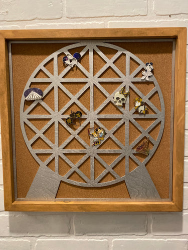 Large Spaceship Earth Pin Board